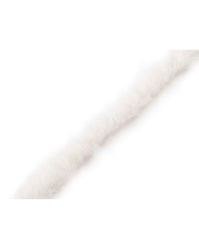 Oděvní / dekorační kožešinový proužek plochý, řezaný šíře 1,5 cm - 1 m | Mimib