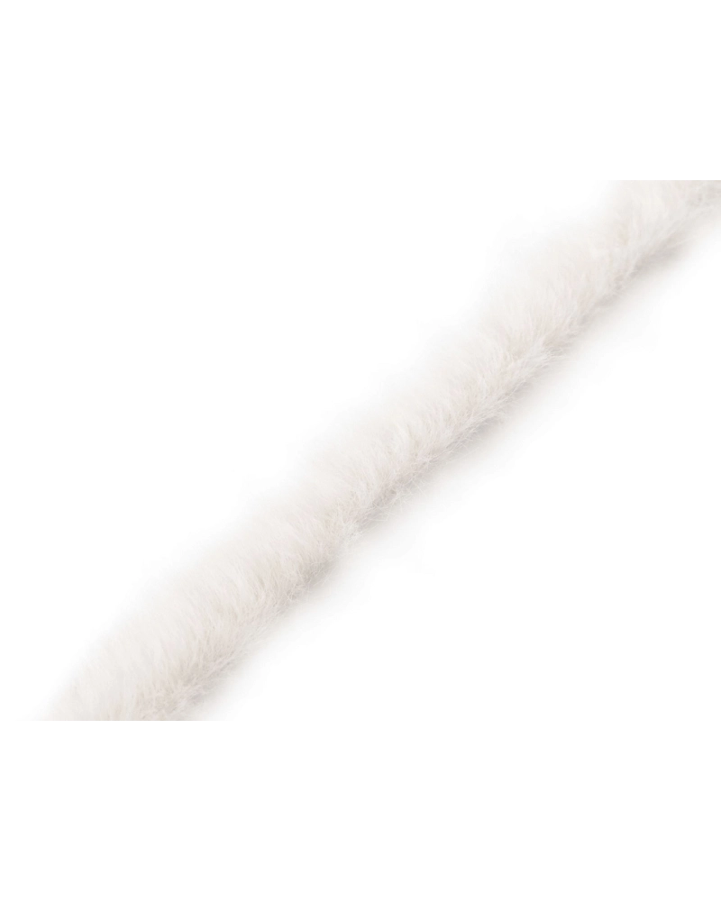 Oděvní / dekorační kožešinový proužek plochý, řezaný šíře 1,5 cm - 1 m | Mimib