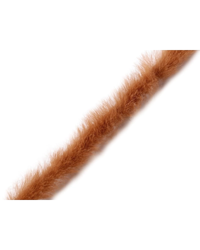 Oděvní / dekorační kožešinový proužek plochý, řezaný šíře 1,5 cm - 1 m | Mimib