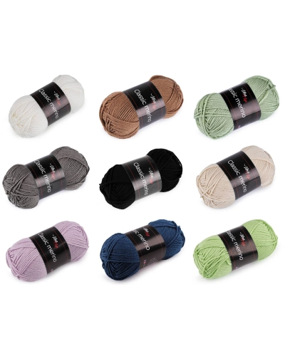 Pletací příze Classic Merino 50 g - 1 ks | Mimib