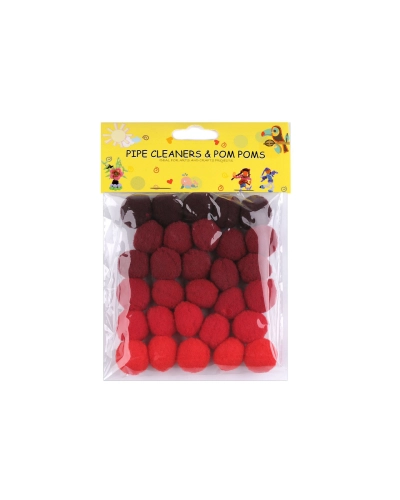 Bambulky mix barev Ø20 mm - 1 sáček | Mimib