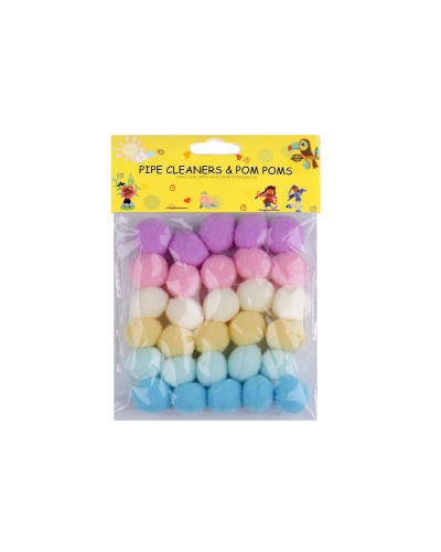 Bambulky mix barev Ø20 mm - 1 sáček | Mimib