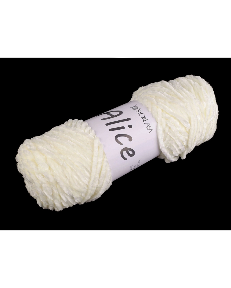 Pletací žinylková příze Alice 100 g - 1 ks | Mimib