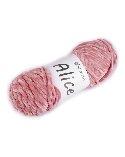 Pletací žinylková příze Alice 100 g - 1 ks | Mimib