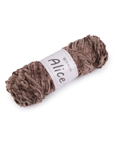 Pletací žinylková příze Alice 100 g - 1 ks | Mimib