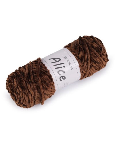 Pletací žinylková příze Alice 100 g - 1 ks | Mimib