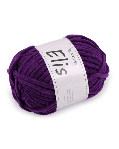 Pletací žinylková příze Elis 100 g - 1 ks | Mimib