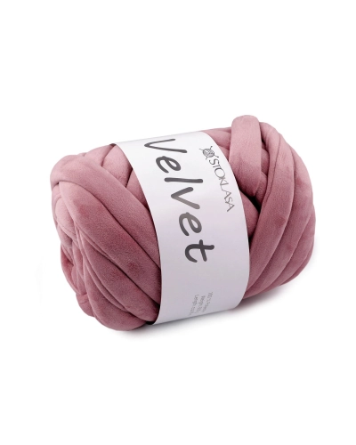 Příze Marshmallow silná Velvet Ø20 mm 500 g - 1 ks | Mimib