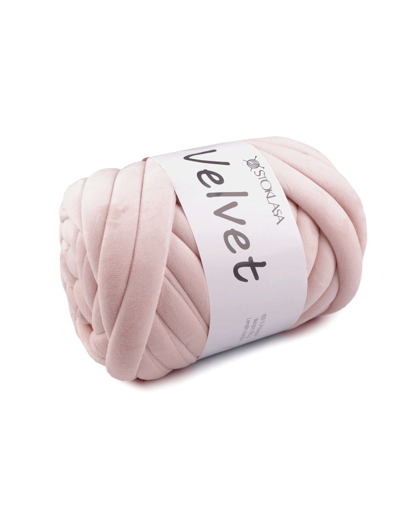 Příze Marshmallow silná Velvet Ø20 mm 500 g - 1 ks | Mimib
