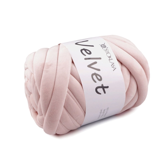 Příze Marshmallow silná Velvet Ø20 mm 500 g - 1 ks | Mimib