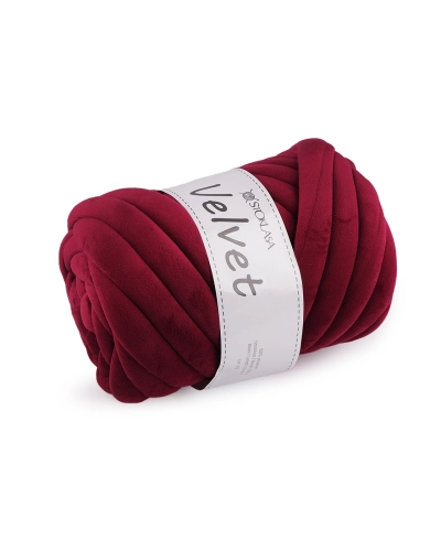 Příze Marshmallow silná Velvet Ø20 mm 500 g - 1 ks | Mimib
