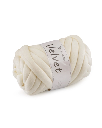 Příze Marshmallow silná Velvet Ø20 mm 500 g - 1 ks | Mimib