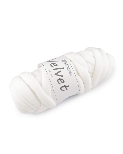Příze Marshmallow silná Velvet Ø20 mm 500 g - 1 ks | Mimib
