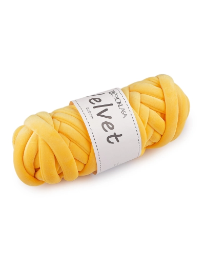 Příze Marshmallow silná Velvet Ø20 mm 500 g - 1 ks | Mimib