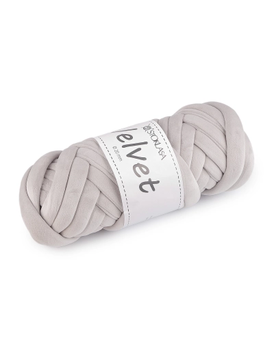 Příze Marshmallow silná Velvet Ø20 mm 500 g - 1 ks | Mimib