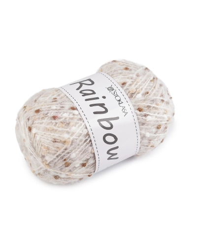 Pletací příze mohérová Rainbow 100 g - 1 ks | Mimib