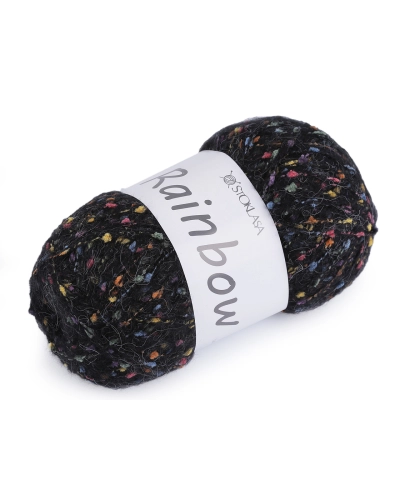 Pletací příze mohérová Rainbow 100 g - 1 ks | Mimib