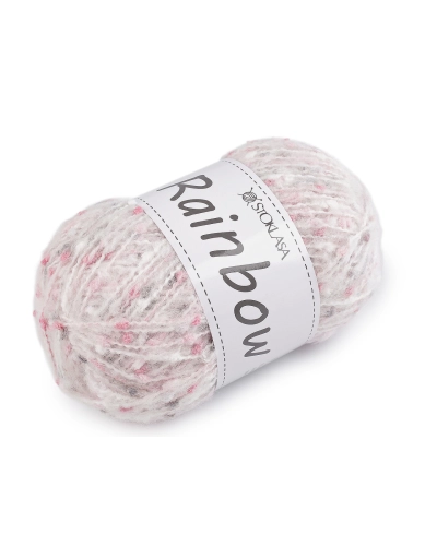 Pletací příze mohérová Rainbow 100 g - 1 ks | Mimib