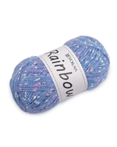 Pletací příze mohérová Rainbow 100 g - 1 ks | Mimib