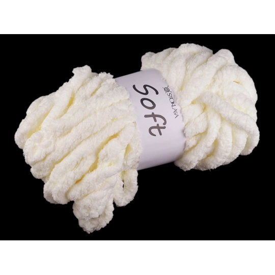 Pletací příze žinylková Soft 250 g - 1 ks | Mimib
