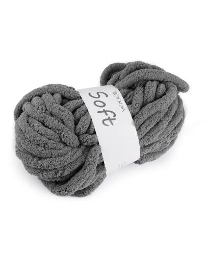 Pletací příze žinylková Soft 250 g - 1 ks | Mimib