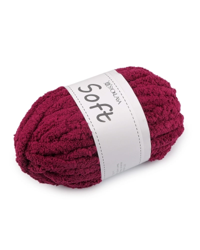 Pletací příze žinylková Soft 250 g - 1 ks | Mimib