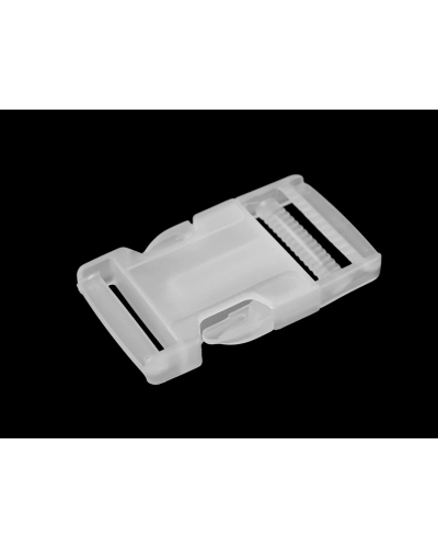 Spona trojzubec transparent šíře 25 mm, 32 mm - 5 pár | Mimib