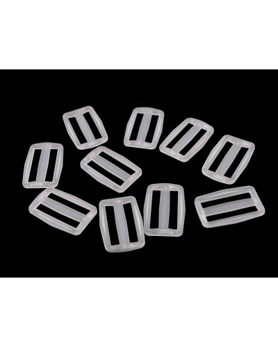 Průvlek šíře 25 mm, 32 mm transparent - 10 ks | Mimib