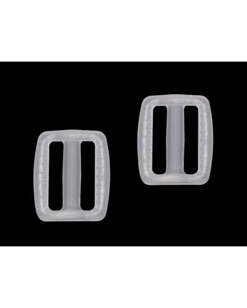 Průvlek šíře 25 mm, 32 mm transparent - 10 ks | Mimib
