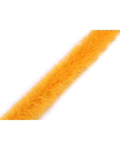Všívací oděvní / dekorační kožešina kulatá šíře 1,5 cm - 1 m | Mimib
