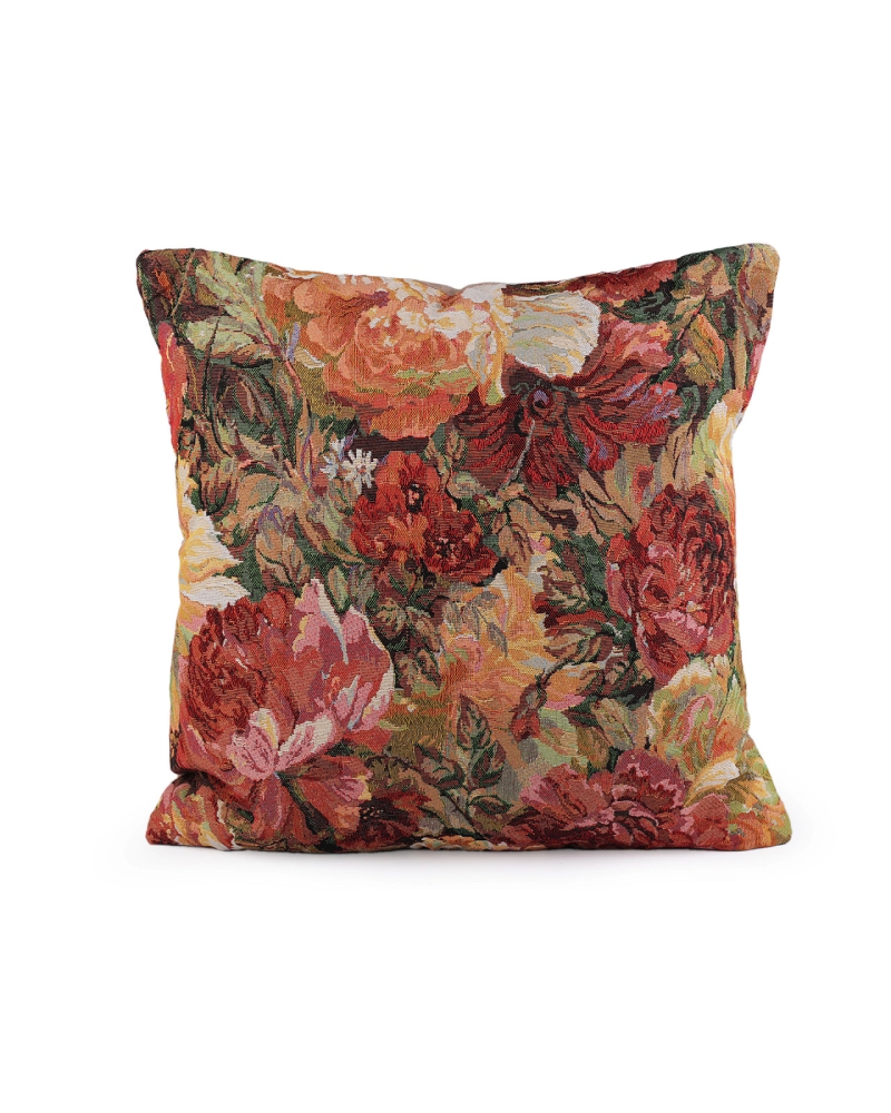 Gobelínový povlak na polštář květy 45x45 cm - 1 ks | Mimib