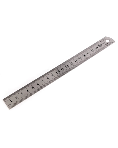 Kovové pravítko délka 20 cm - 1 ks | Mimib