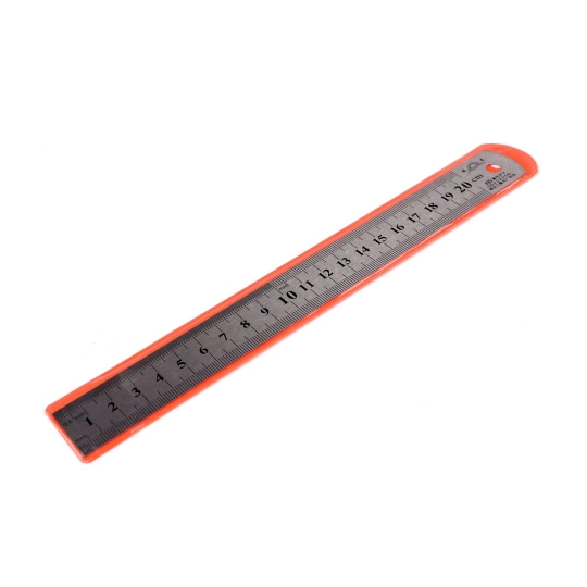 Kovové pravítko délka 20 cm - 1 ks | Mimib