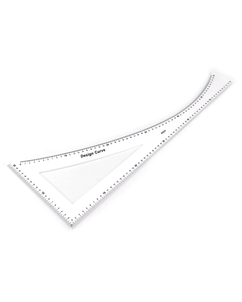 Krejčovský příložník / pravítko délka 60 cm - 1 ks | Mimib