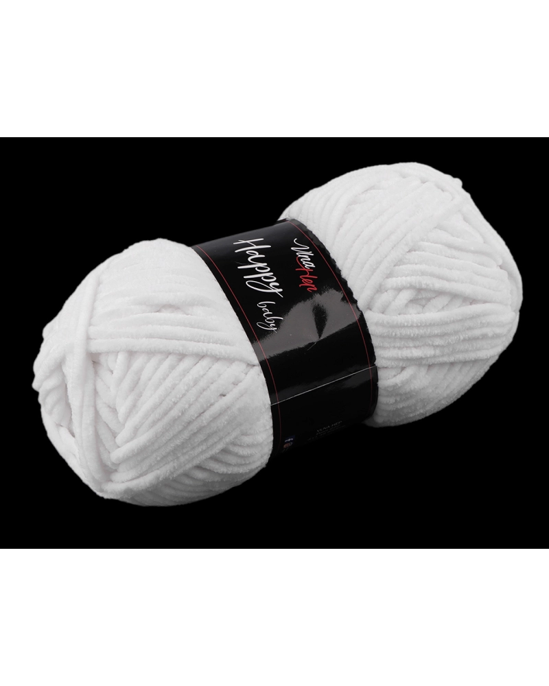 Pletací žinylková příze Happy Baby 100 g - 1 ks | Mimib