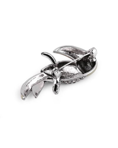 Brošňa s brúsenými kamienkami tukan - 1 ks | Mimib