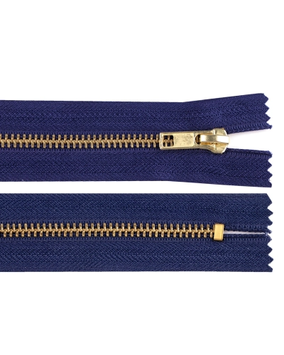Kovový zip No 5 délka 18 cm (jeansový) - 1 ks | Mimib
