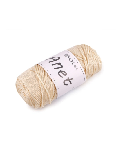 Pletací a háčkovací příze Anet macrame Ø2 mm 90 g - 1 ks | Mimib