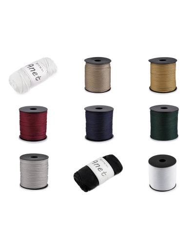 Pletací a háčkovací příze Anet macrame Ø2 mm 90 g - 1 ks | Mimib