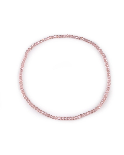 Náhrdelník pružný z broušených skleněných korálků - 1 ks | Mimib