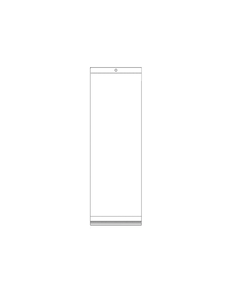 PP sáček s lepicí klopou a závěsem 12x30 cm - 100 ks | Mimib
