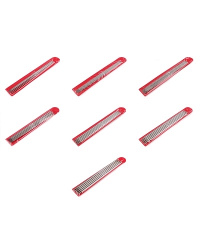 Ponožkové jehlice nerezové č. 2, 2,5, 3, 3,5, 4, 4,5, 5 - 1 sada | Mimib