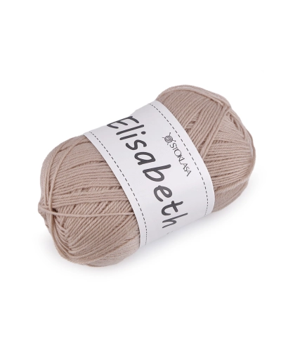 Pletací vlněná příze Elisabeth 100 g - 1 ks | Mimib