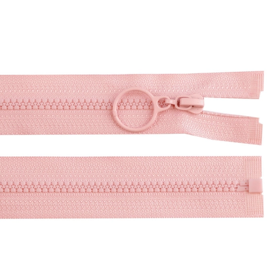Kostěný zip No 3 délka 70 cm s kroužkem - 1 ks | Mimib