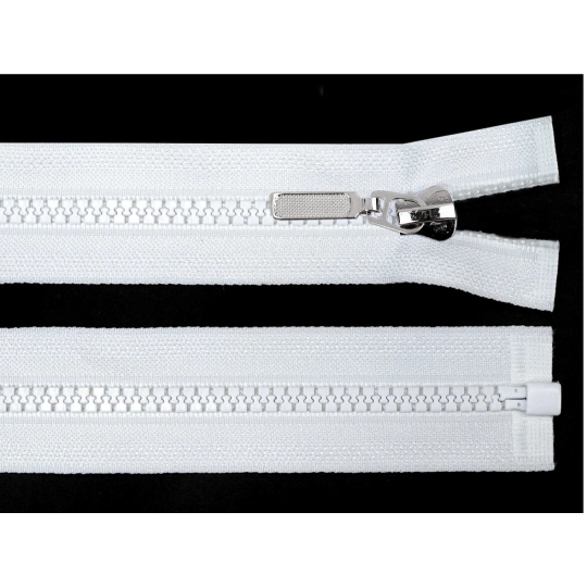 Kostěný zip No 5 délka 30 cm s ozdobným jezdcem - 1 ks | Mimib