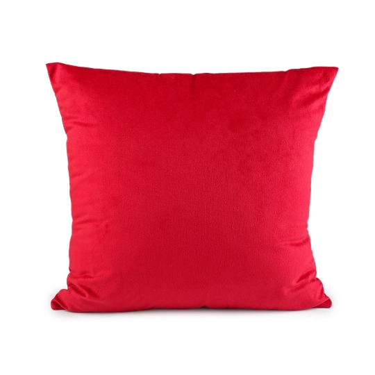 Velvetový / sametový polštář ve vánočních barvách 40x40 cm - 1 ks | Mimib