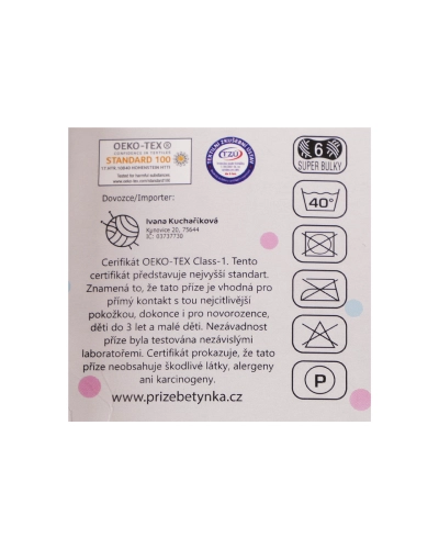Pletací žinylková příze Betynka 100 g - 1 ks | Mimib