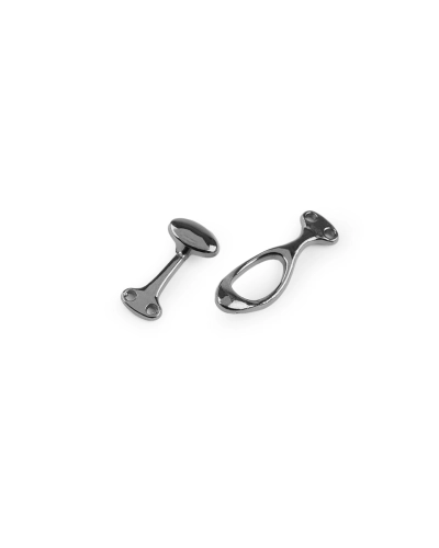Kovové ozdobné zapínání 10x36 mm - 1 pár | Mimib
