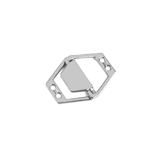 Kovové ozdobné zapínání 20x26 mm - 1 pár | Mimib
