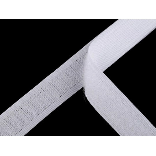 Suchý zips háčik + plyš šírka 20 mm PES - 25 m | Mimib